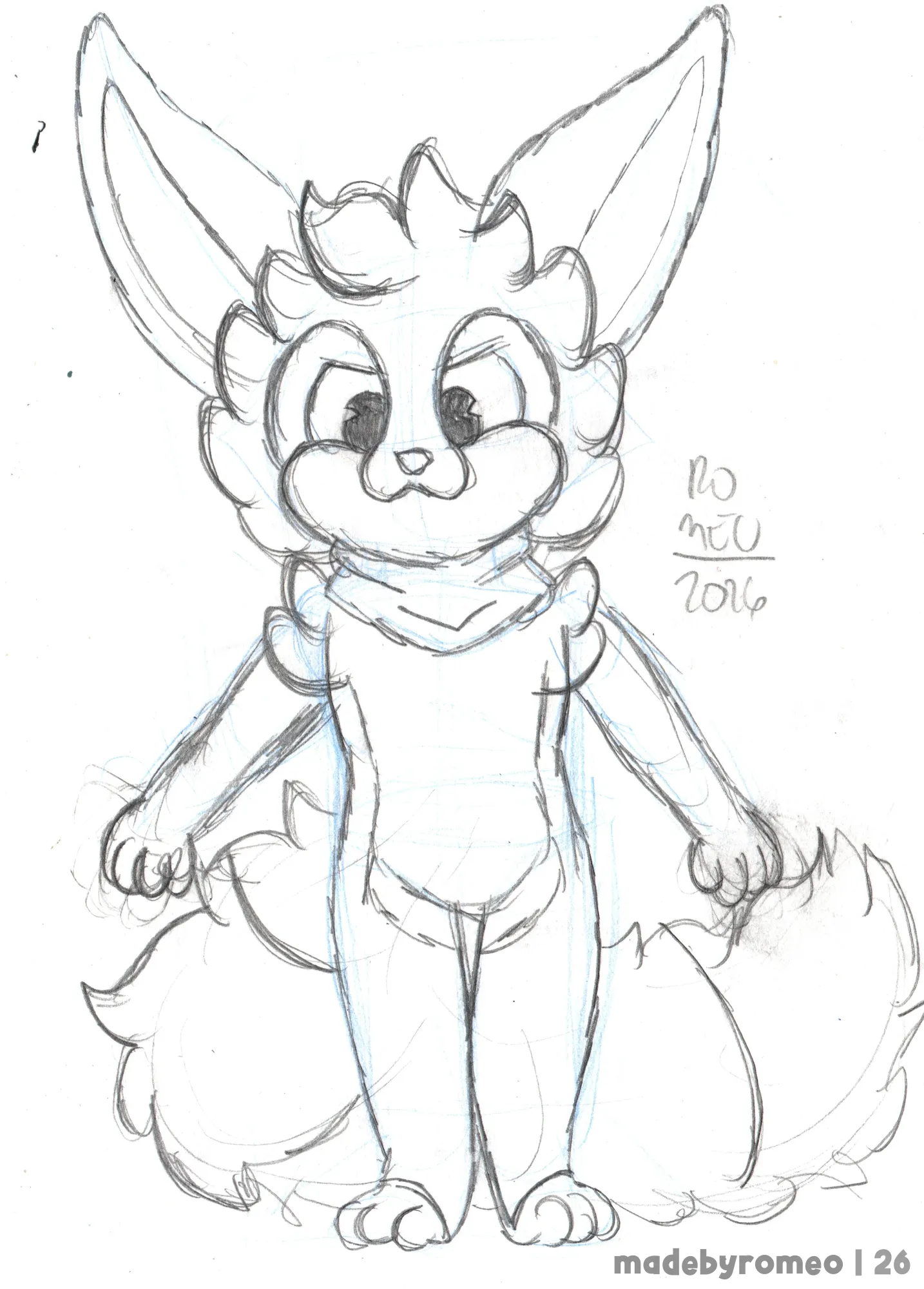 Basicamente o Nicco ficou parecendo um Funko Pop, em uma tentativa frustrada de fazer perspectiva