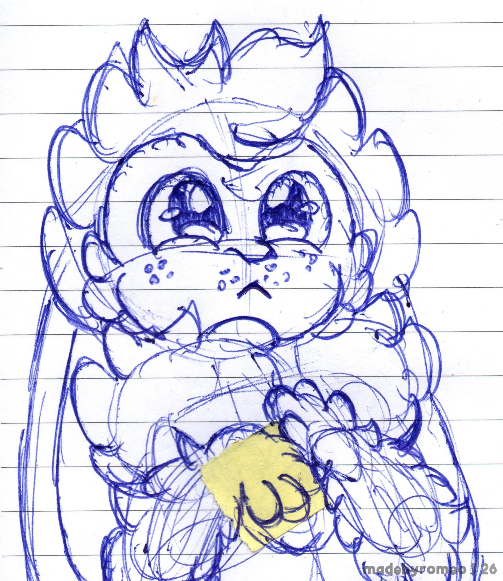 O que será que o Romeo aprontou? Ele parece estar ouvindo um sermão