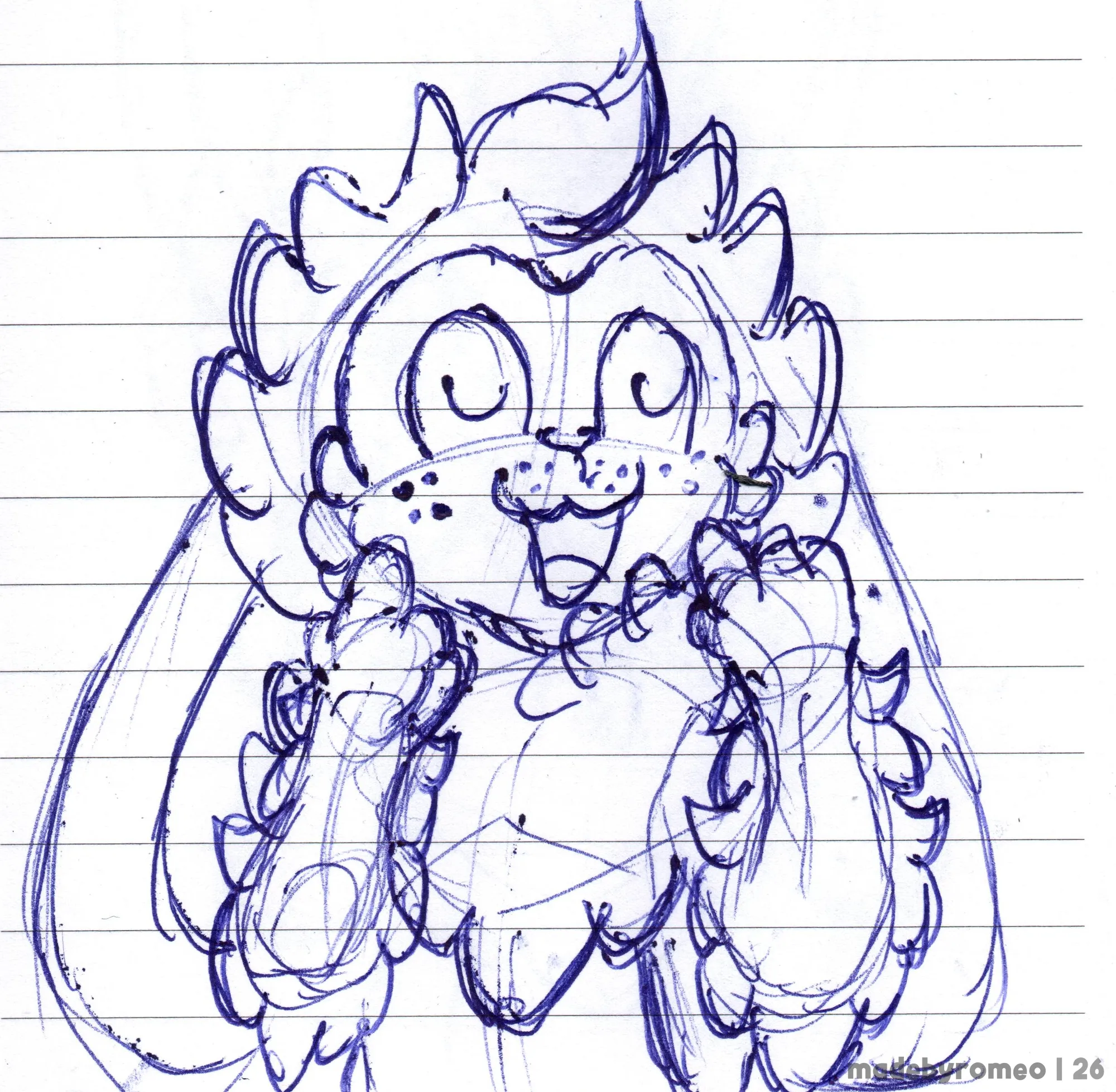 Apenas o Romeo apontando para ele mesmo.