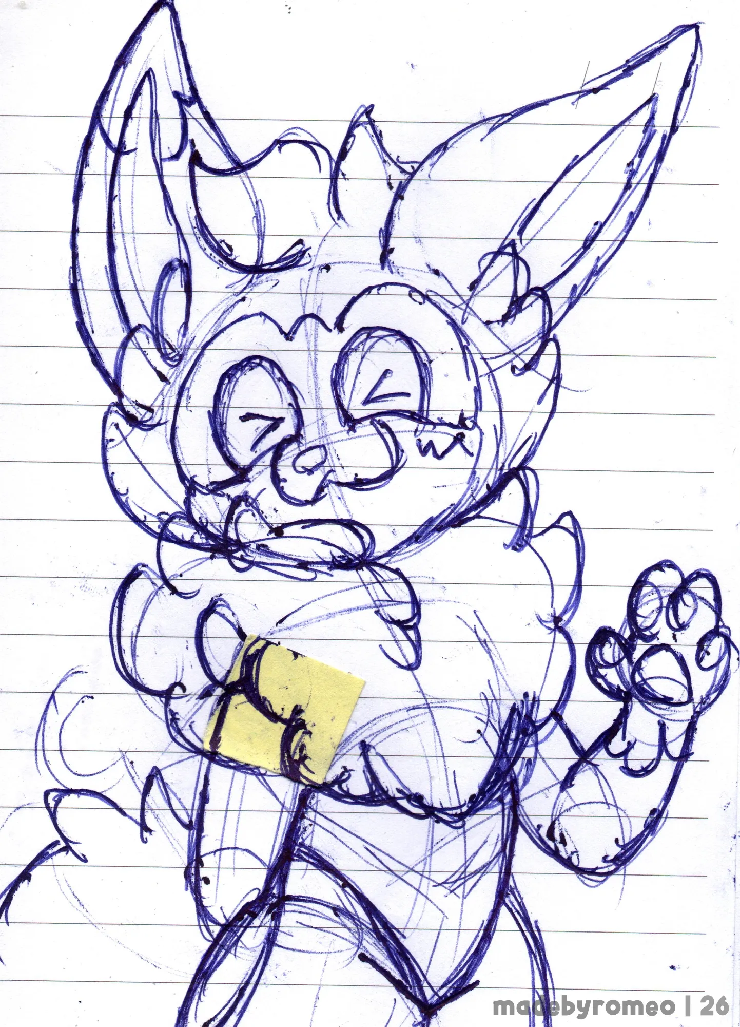 Apenas o Cannella com um maiô e acenanando para você