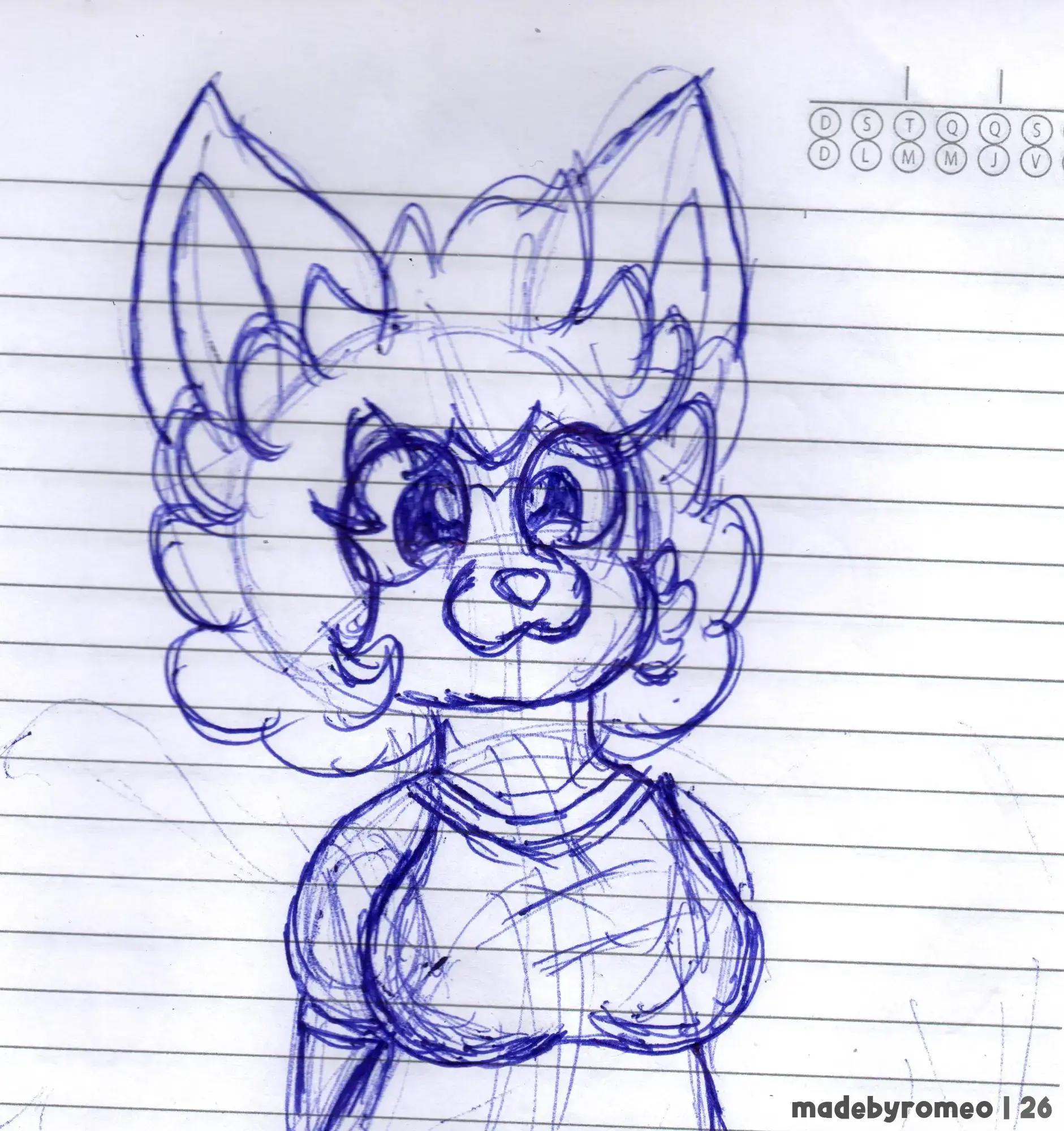 Apenas um pequeno desenho da Ruby e que gostei bastante de fazer.
